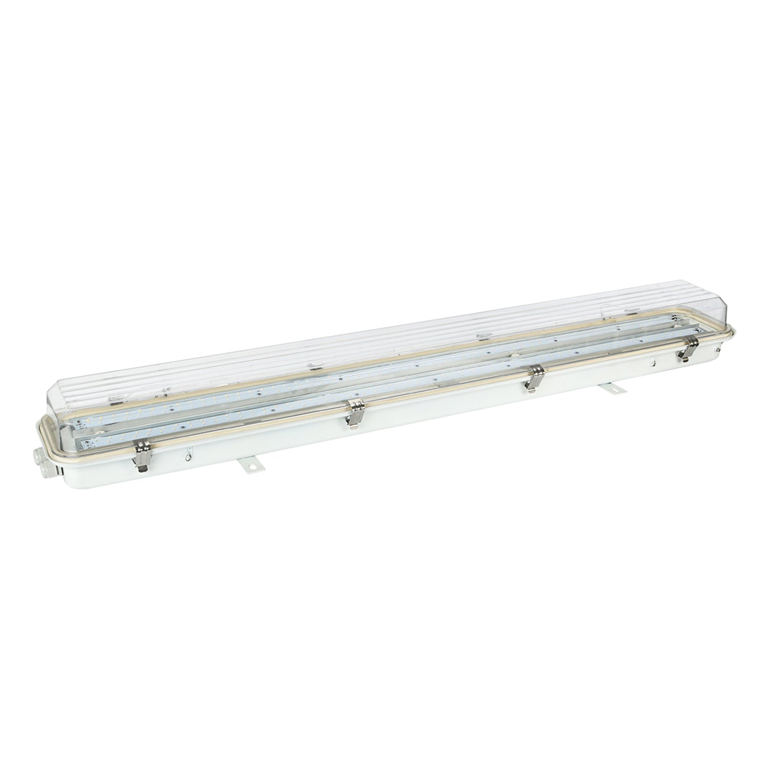 4FT LED Explosion Proof Low Bay Linear Light - 50W - 5000K Daylight, 7024LM, 0-10V Dimming, IP66 Rated, Hazardous Location Lighting Fixtures