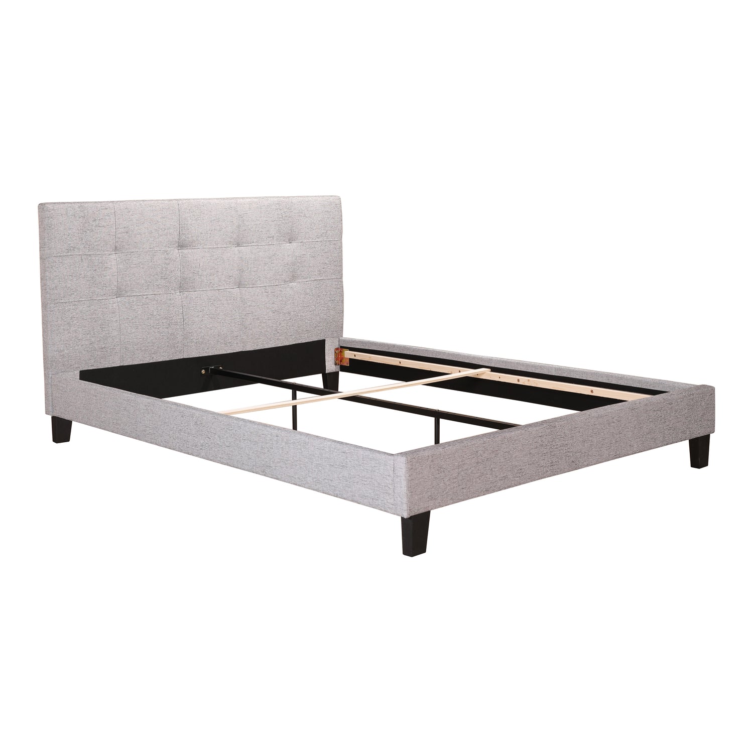 Nora Queen Bed Black Beds, Brown / New Pine Base