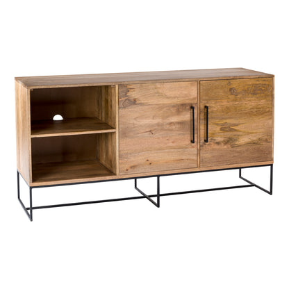 Colin Sideboard Small Sideboards, Natural / Iron Base