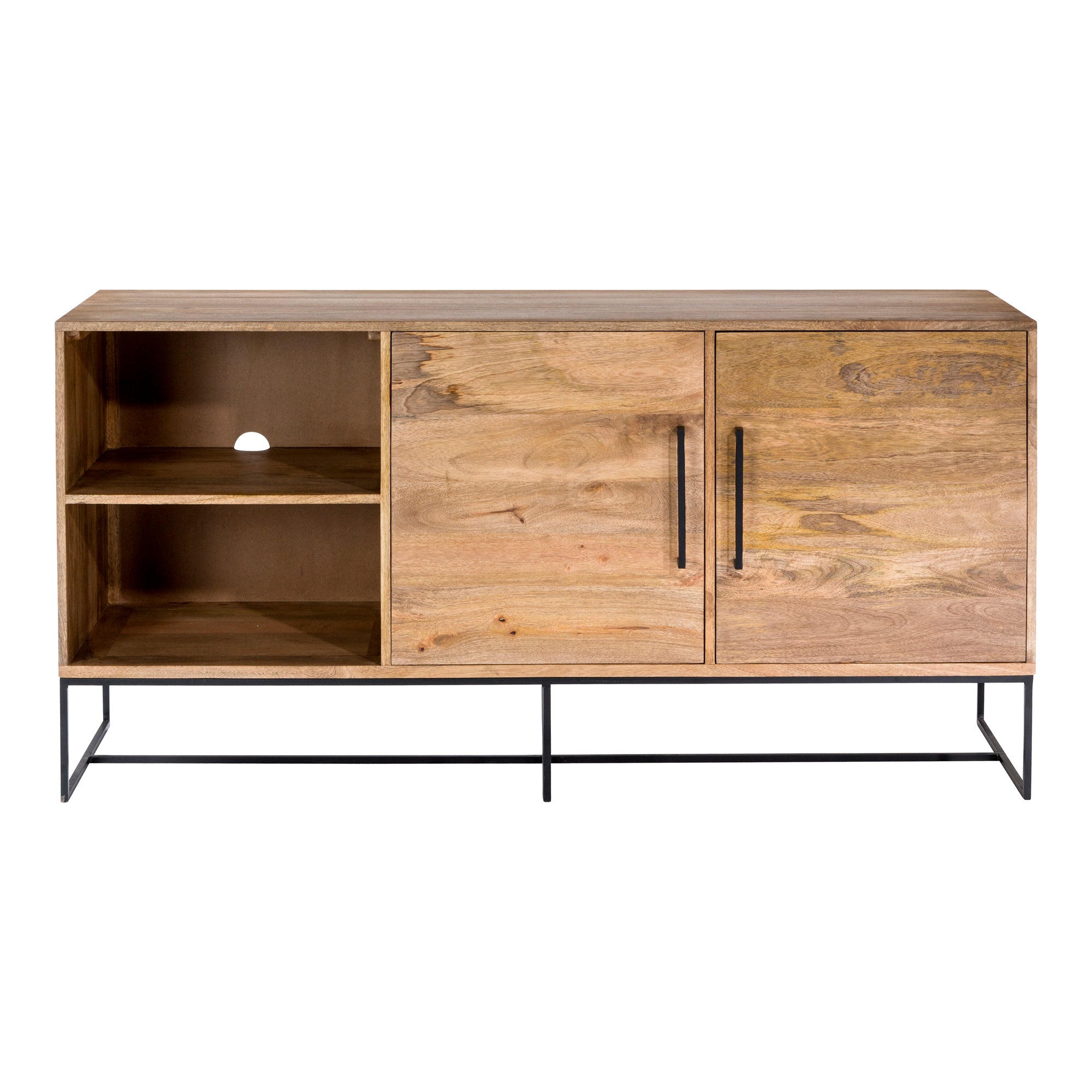 Colin Sideboard Small Sideboards, Natural / Iron Base