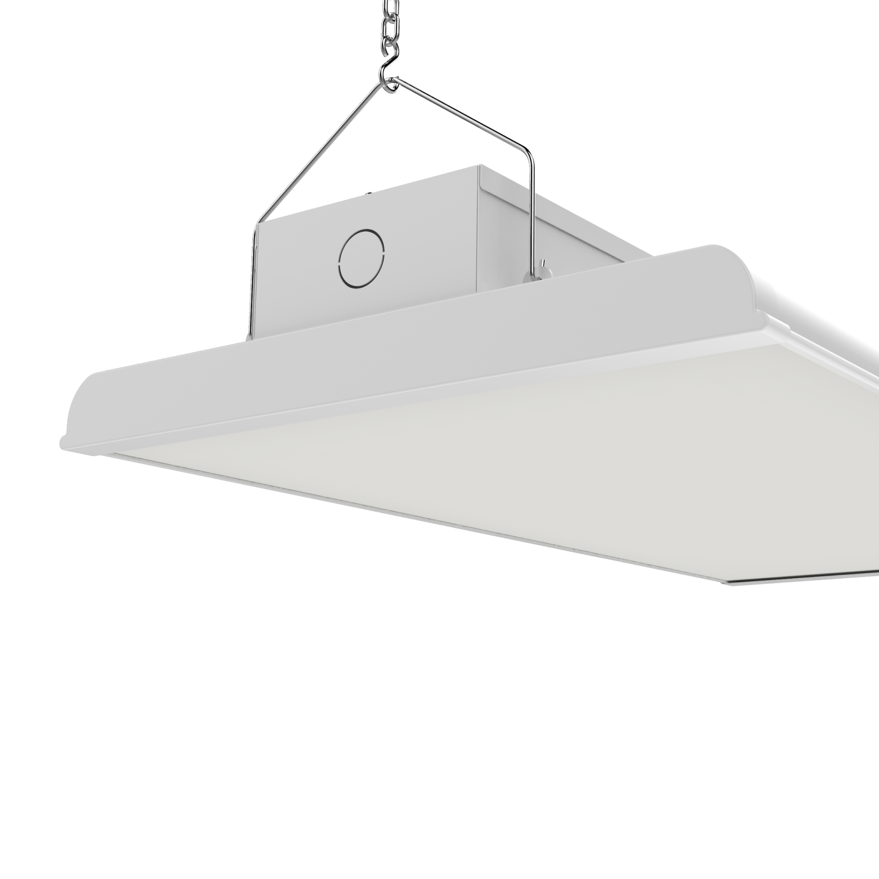 4FT LED Linear High Bay Light 225W - 5000K - 31150Lumens 0-10V Dimmable 120-277VAC, White