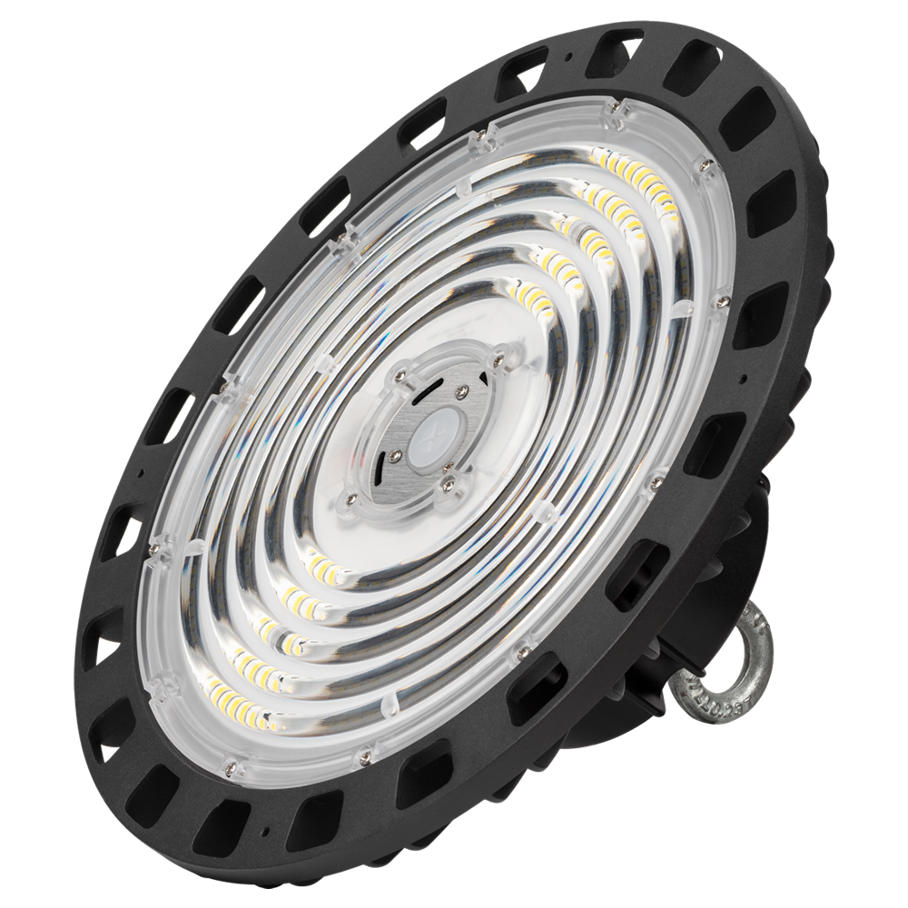 UFO LED Highbay Light - 200W - 5000K, CCT Changeable - 0-10V Dimmable, AC120-277V, 32000 Lumens, UL, DLC 5.1 Premium Success