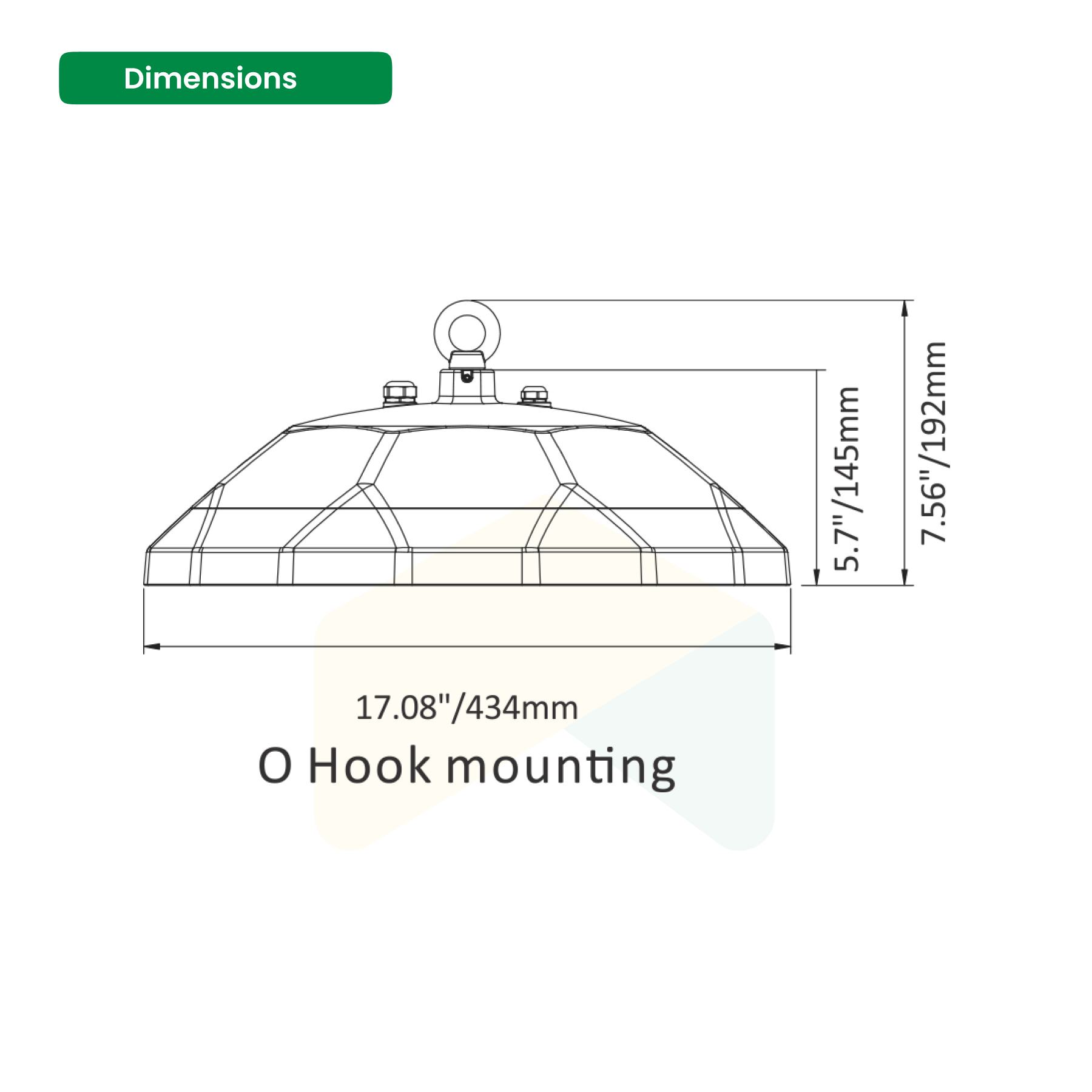 UFO LED High Bay Light 200W, 5000K, 29200LM, 0-10V Dimmable, 120-277VAC, DLC 5.1 Premium, IP65, For Warehouse Workshop Factory Barn Garage Gymnasium Airport