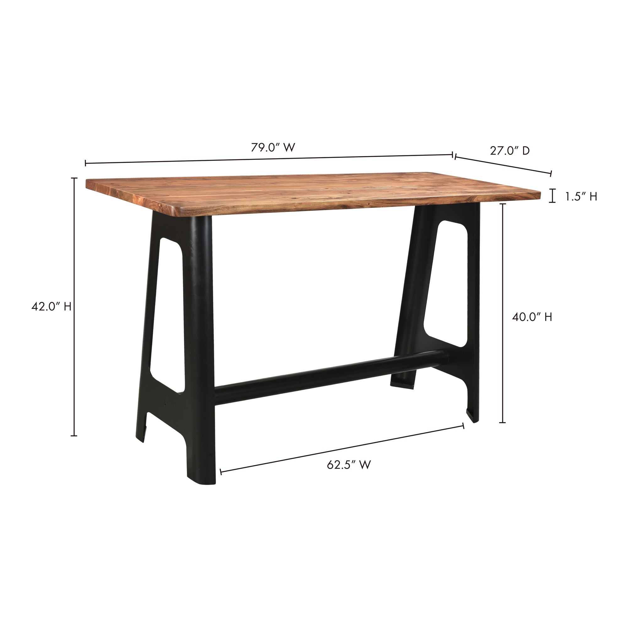 Insight Dining Table Natural Dining Tables, Natural / 4mm Laminated Oak Top