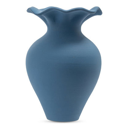 Raffi 16In Decorative Vessel Blue Vases, Blue