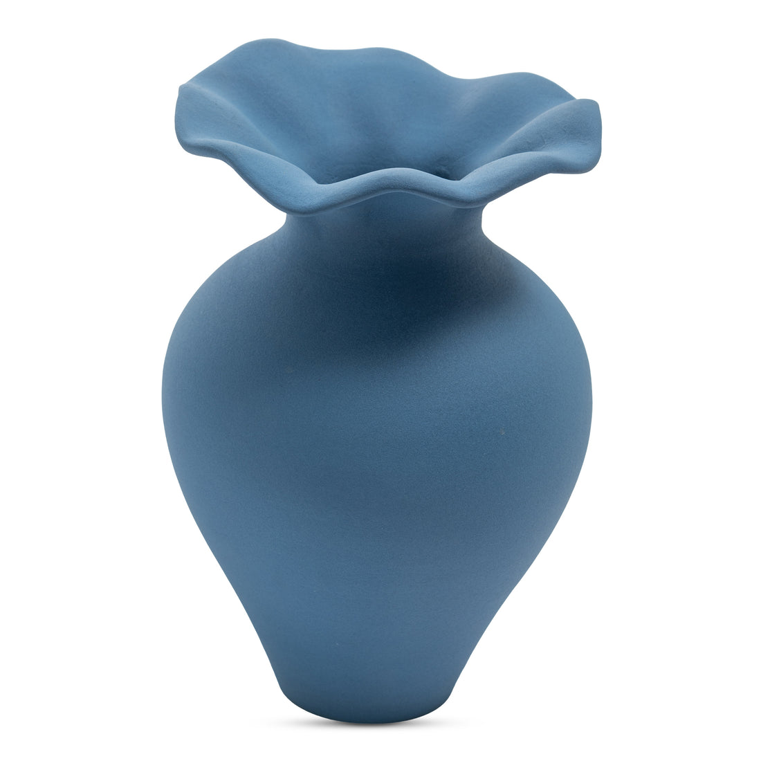 Raffi 16In Decorative Vessel Blue Vases, Blue