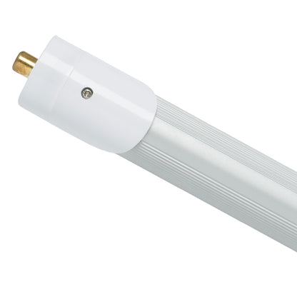 Ultra-Bright 8ft T8 LED Tube - 40W, 5000K, 100-277VAC, 4800 Lumens, Aluminum Housing, Switch Dimming, Frosted Lens, FA8 Single Pins - 20 Pack