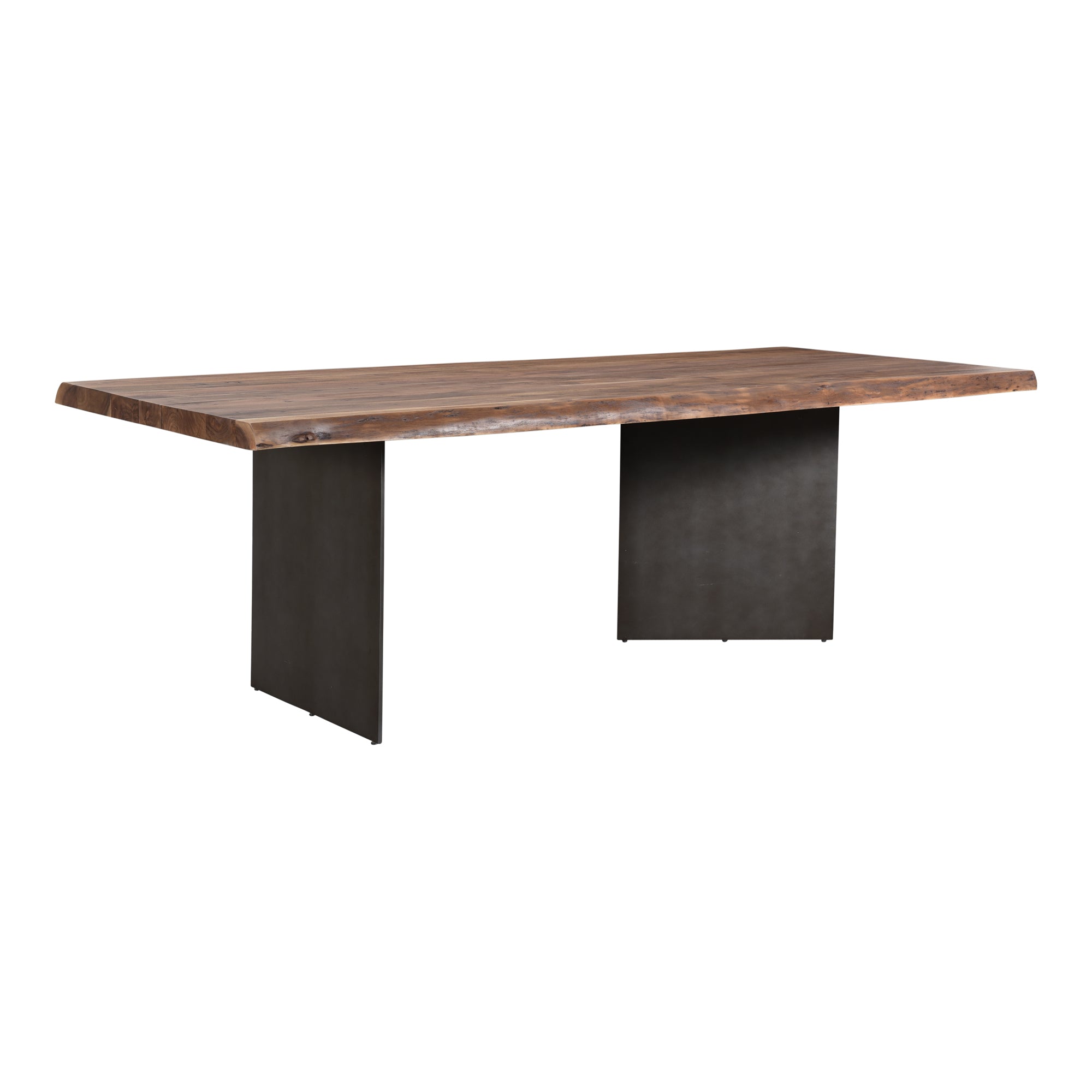 Profeto Desk Black Desks, Black / Steel Legs