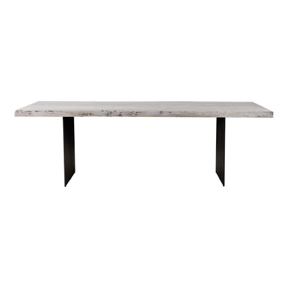 Howen Dining Table Dining Tables, Natural / Iron Legs