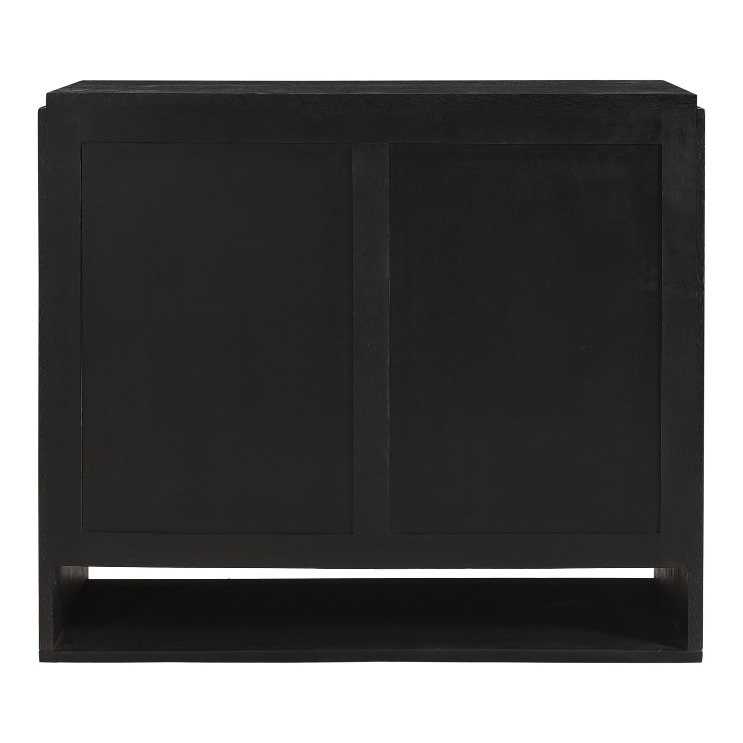 Quentin Nightstand Black Nightstands, Black / Iron Base