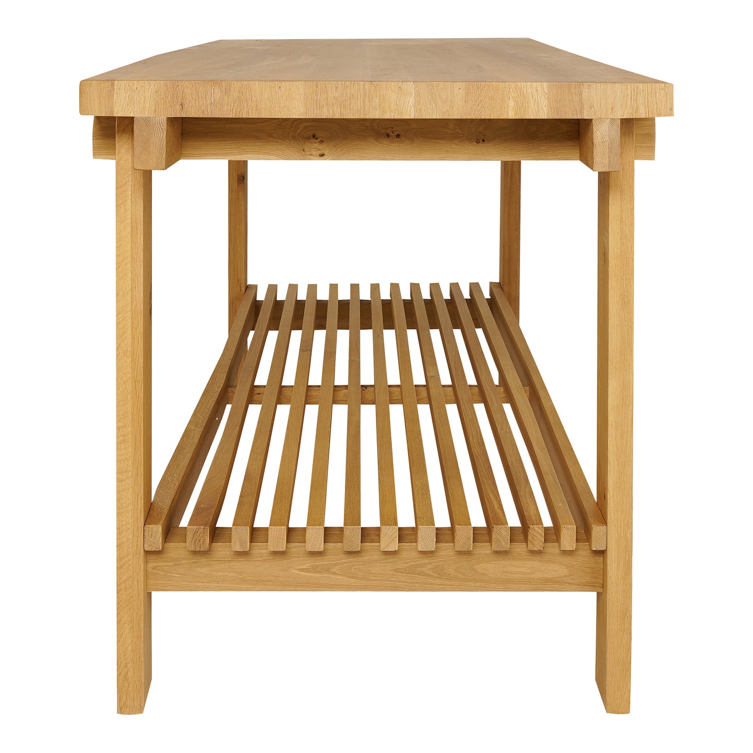 Augustus Counter Table Small Counter Tables, Natural / Plywood Top Support