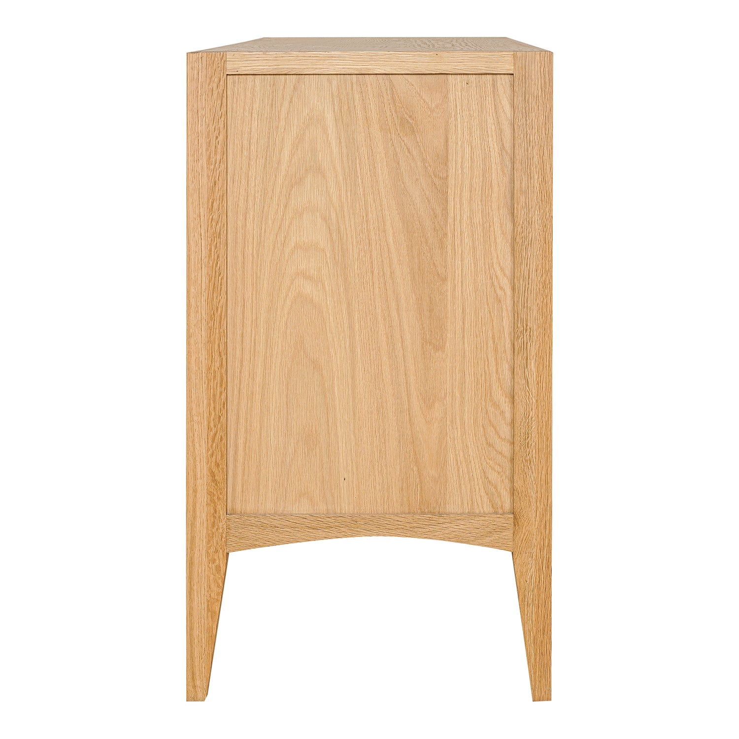 Harris Sideboard Sideboards, Natural / Oak Veneer on Plywood Top, Side and Bottom