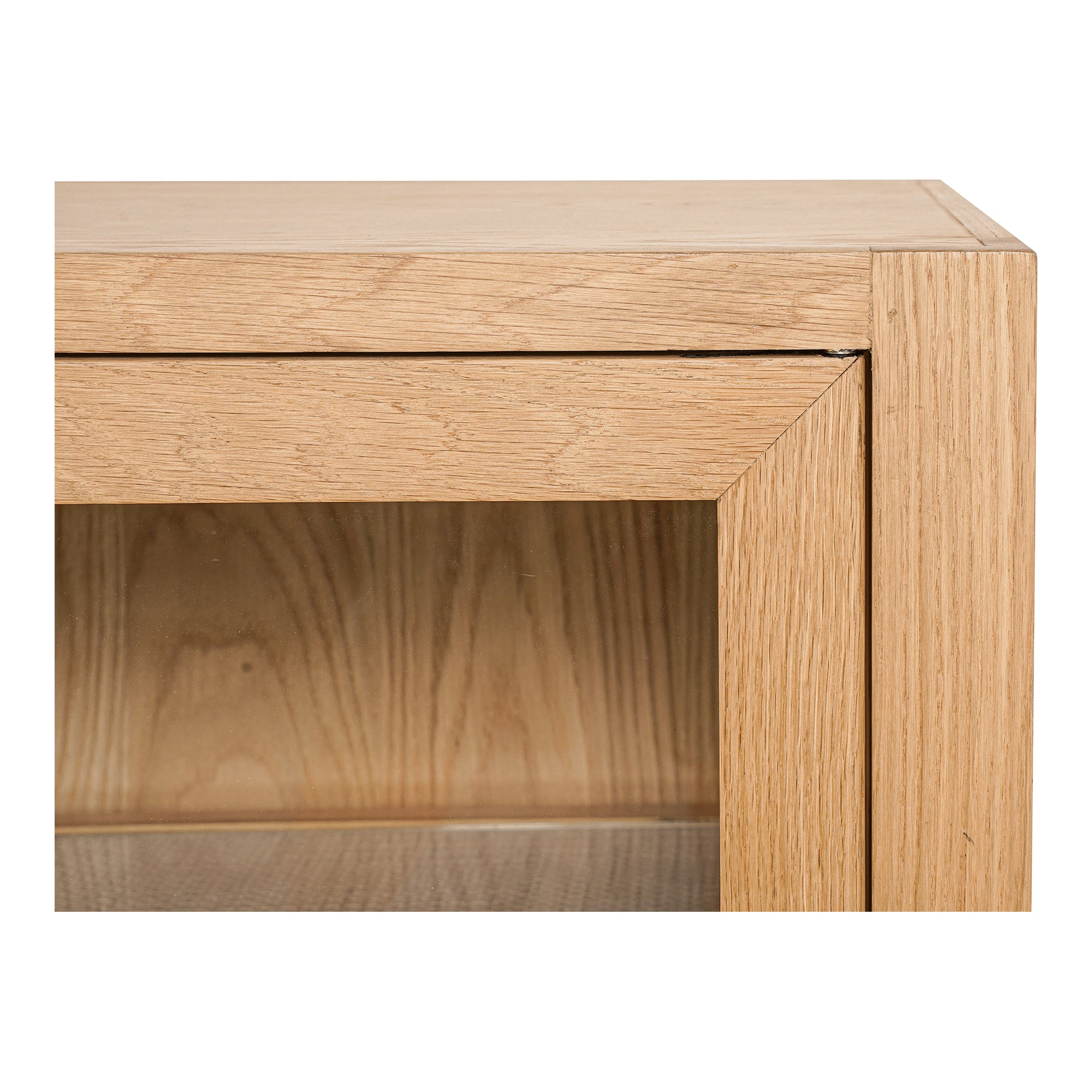 Harris Sideboard Sideboards, Natural / Oak Veneer on Plywood Top, Side and Bottom