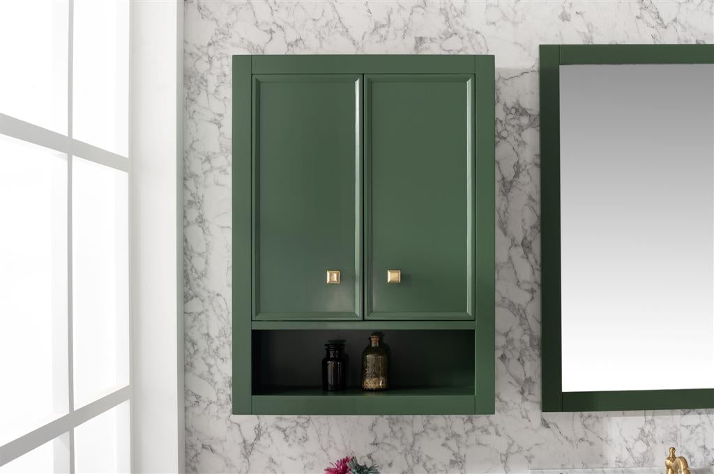 24&quot; Vogue Green Toilet Topper Cabinet (Wlf2124-Vg-Tt) - 1 Year Manufacture Defects-Parts Only