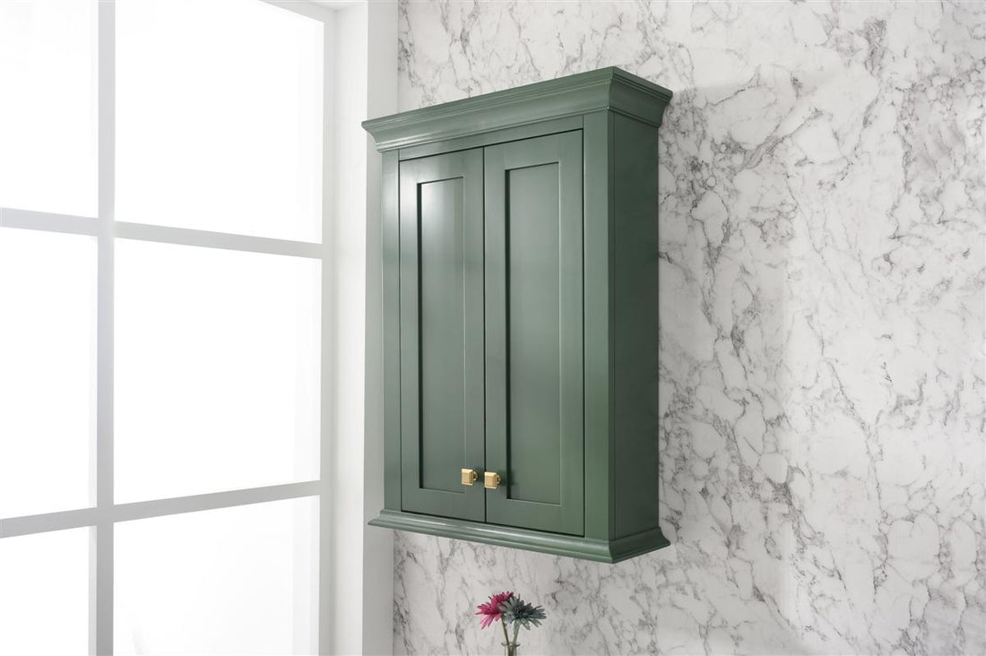 24&quot; Vogue Green Toilet Topper Cabinet (Wlf2224-Vg-Tt) - 1 Year Manufacture Defects-Parts Only