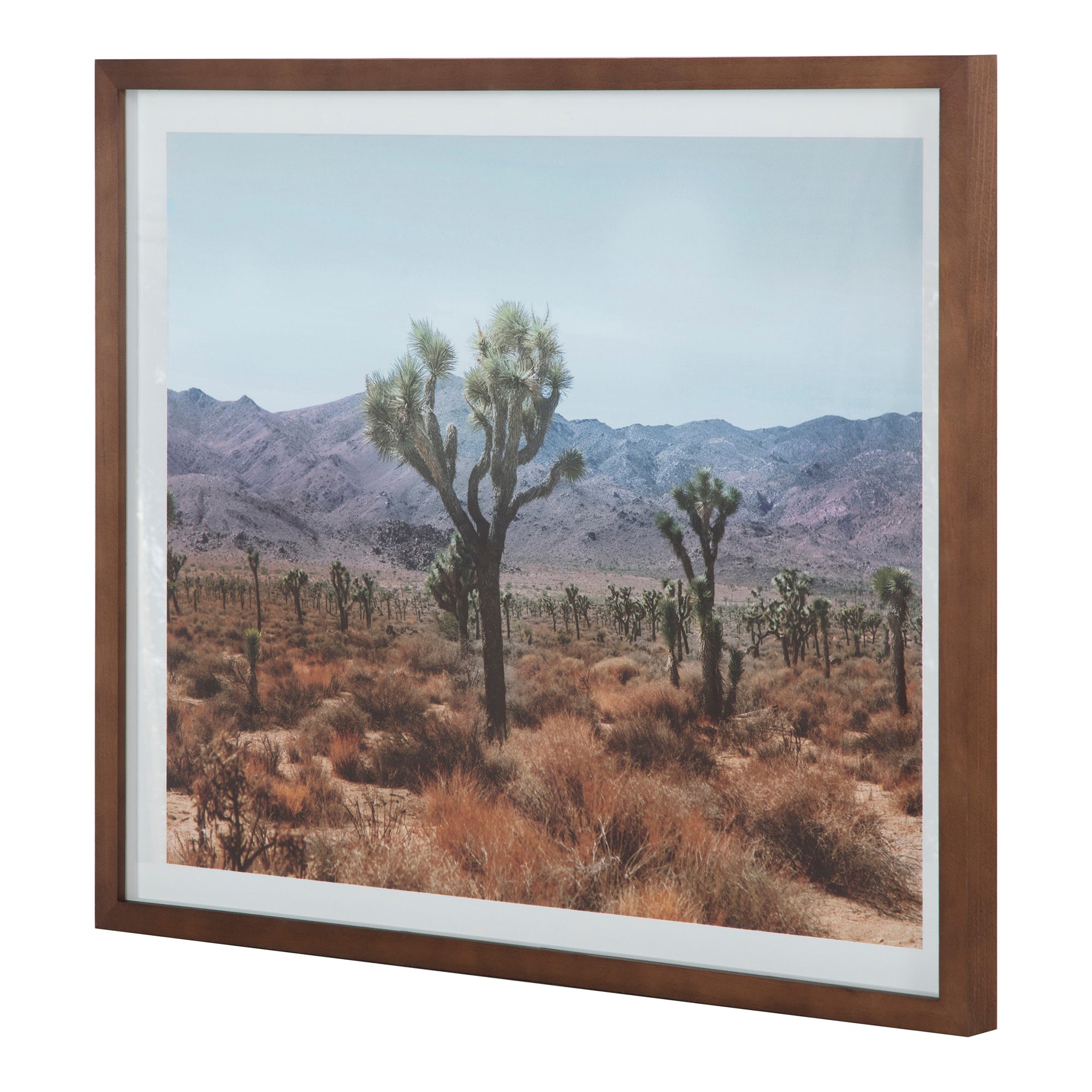 Peak Peak Framed Print Paintings, Multicolor / Pine Frame