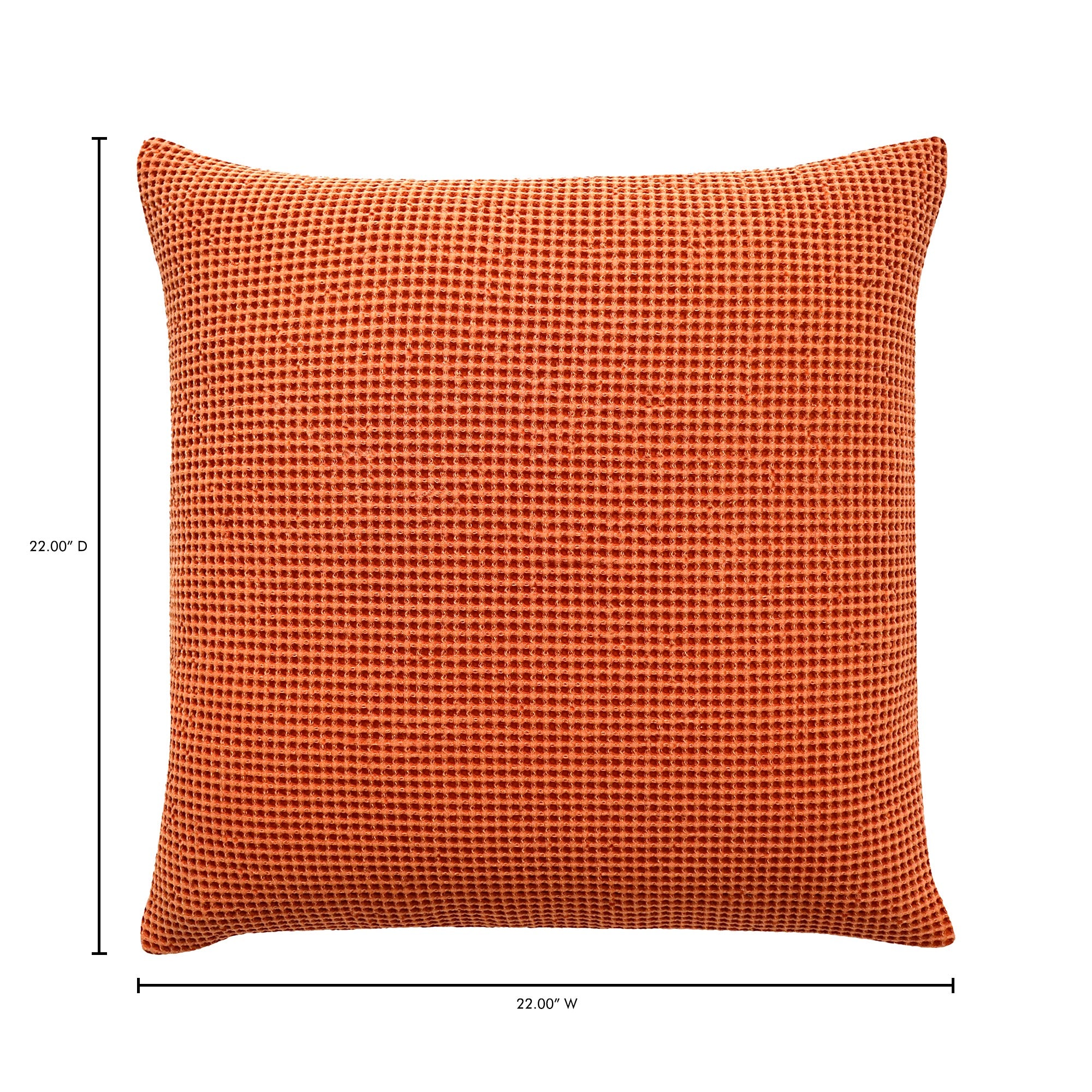 Rhea Pillow Pillows, Red / INSERT: 100% Feather