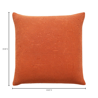 Rhea Pillow Pillows, Red / INSERT: 100% Feather