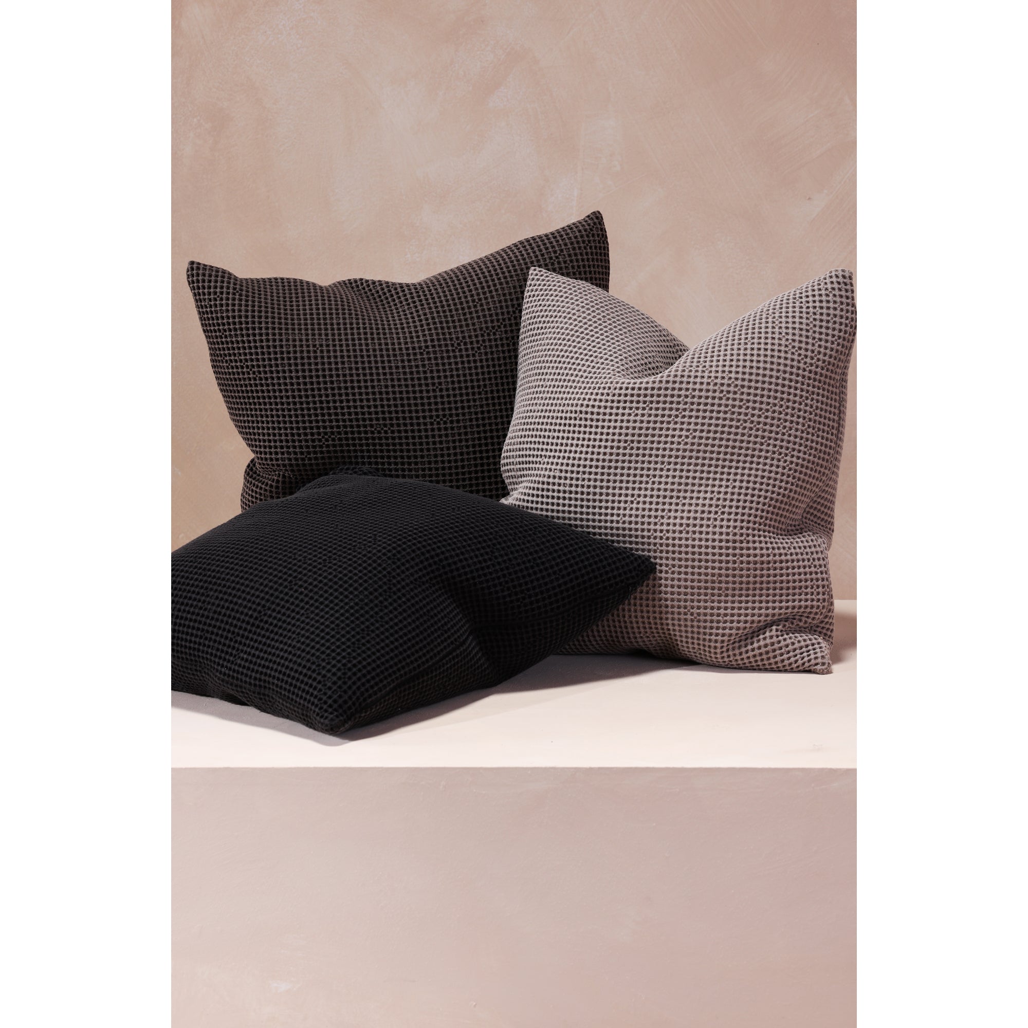 Rhea Pillow Dove Grey Pillows, Grey / INSERT: 100% Feather