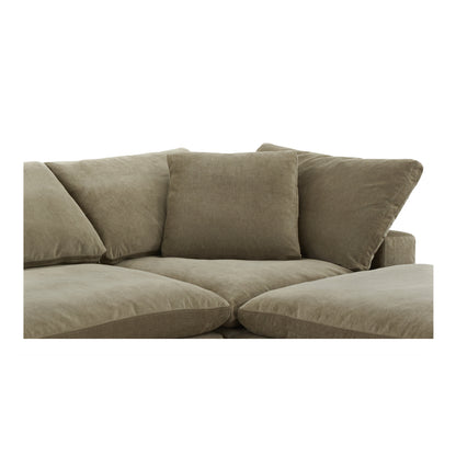 Clive Lounge Modular Sectional Desert Sage Modular Sectionals, Green / Wood and Plywood Frame