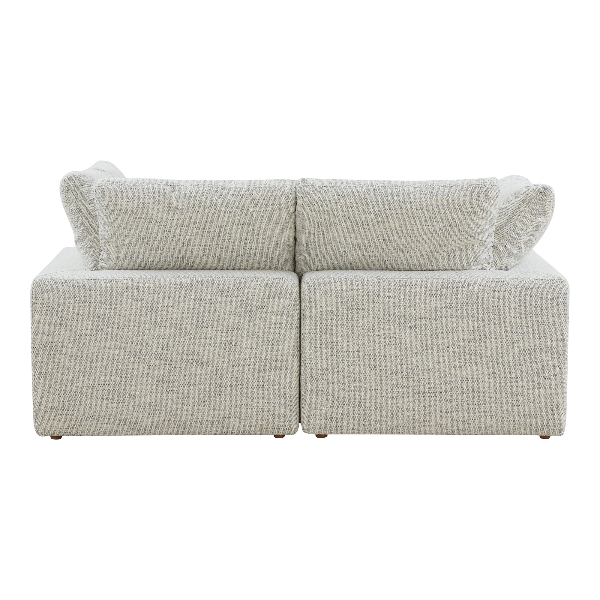 Tera Condo Lounge Modular Sectional Coastside Sand Modular Sectionals, / Wood and Plywood Frame