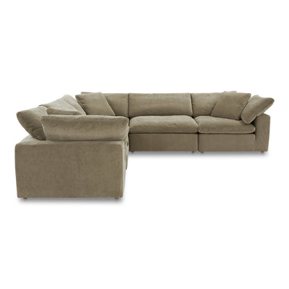 Tera Nook Modular Sectional Desert Sage Modular Sectionals, Green / Wood and Plywood Frame