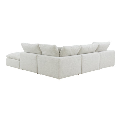 Tera Condo Classic L-Shaped Modular Sectional Coastside Sand Modular Sectionals, / Wood and Plywood Frame