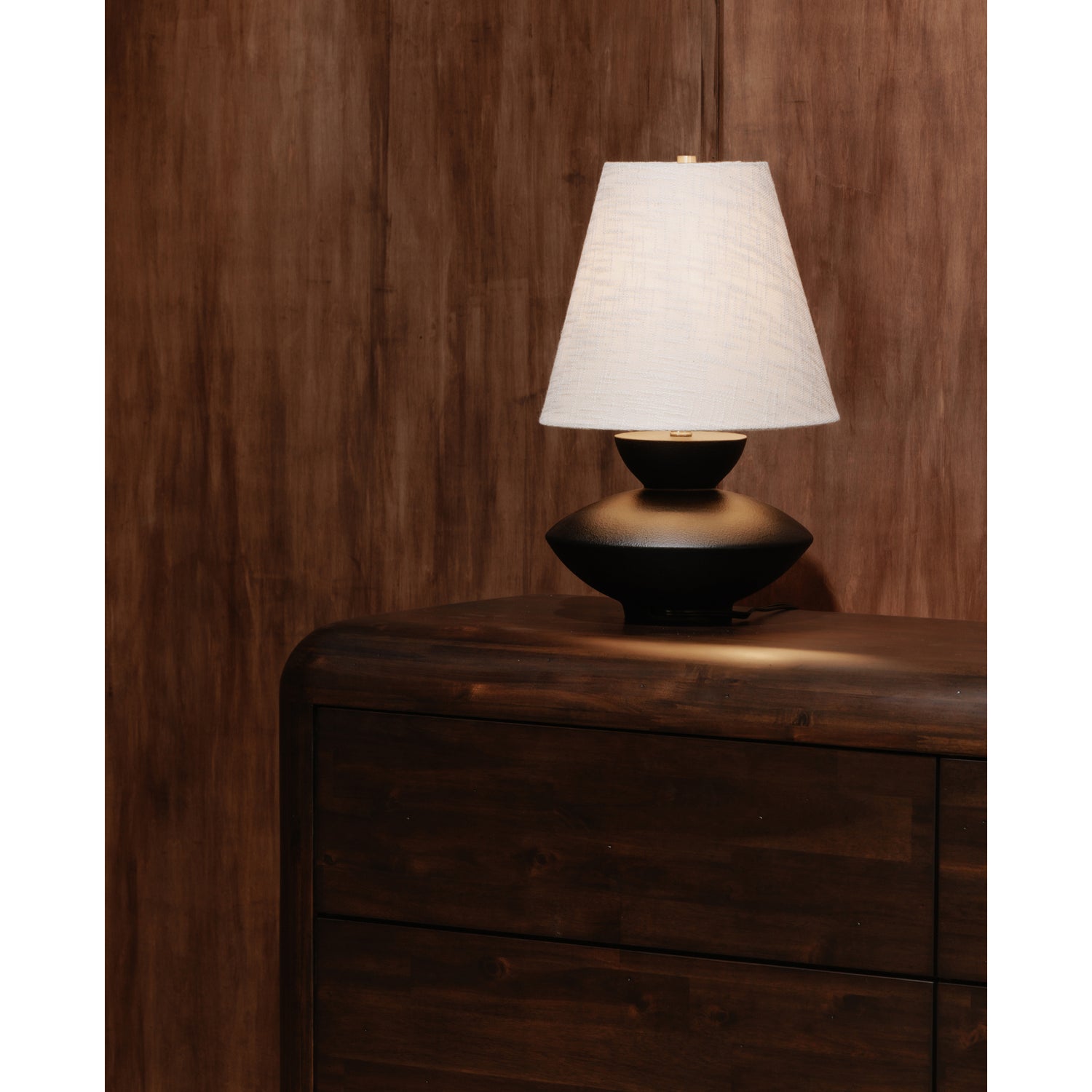 Tove Table Lamp Black Table Lamps, Black / Fabric Shade