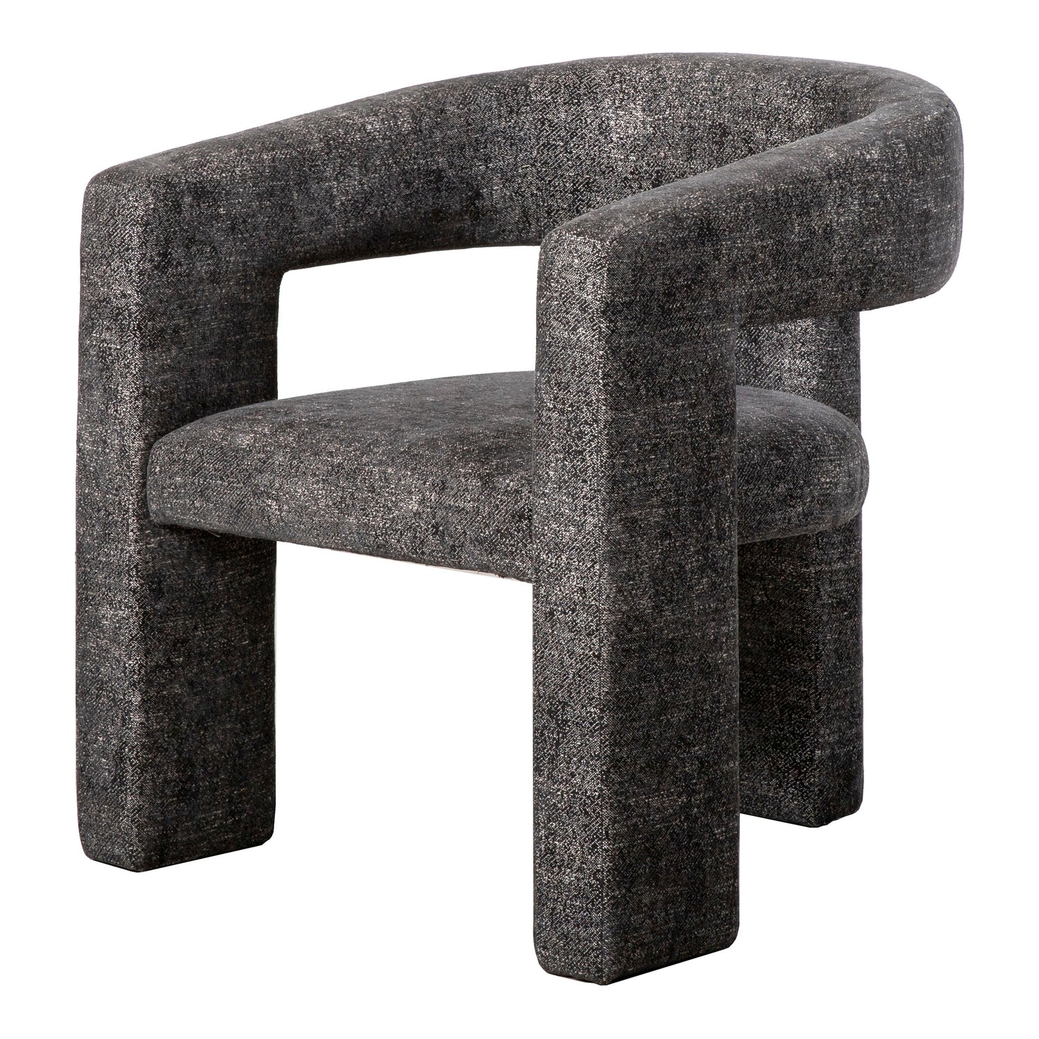 Elio Chair Light Grey Accent Chairs, Grey / Plywood Frame