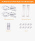Connector Kit for 110V LED Strip Light-6x10mm Proselect strip -