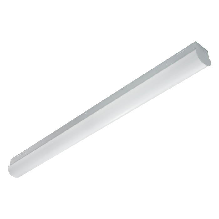 4FT Narrow LED Strip Light, Wattage Changeable (22/28/40W), CCT Changeable (35/40/50K), 120-277V - 0-10V Dimmable