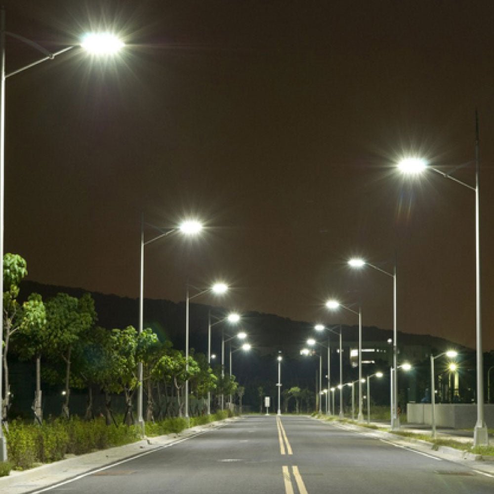 LED Pole Light with Dusk-to-Dawn Photocell, 300W/240W/200W Adjustable, 5700K, 133LM/W, Universal Mount, IP65 Waterproof, AC120-277V Ð Outdoor Parking Lot &amp; Street Lighting