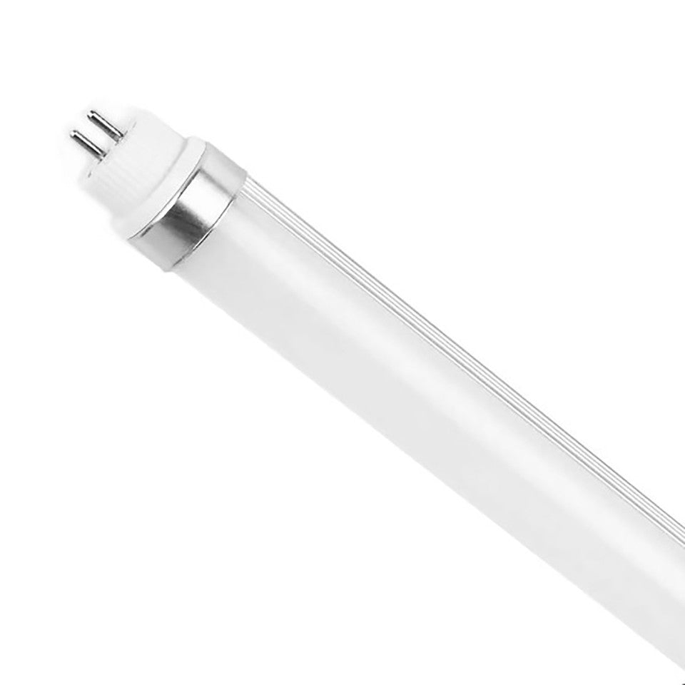 4ft LED Tube Light - 24W - 4000K - 53750 Lumens - AC100-277V - Frosted Cover, Medium Bi-Pin (G5) - Bypass Ballast - 25-Pack