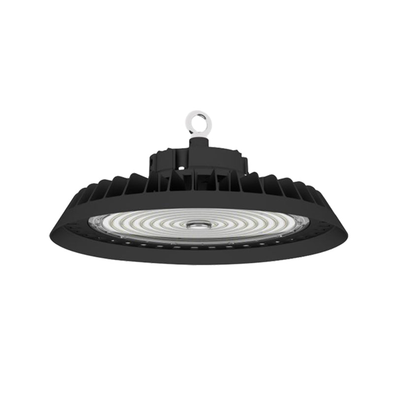 LED UFO High Bay Light- 150W/200W/240W Wattage Adjustable, 4000K/5000K/5700K CCT Changeable, 0-10V Dimmable - 100-347V, 140Lumens 6ft Wire Length - UL, DLC 5.1 Premium