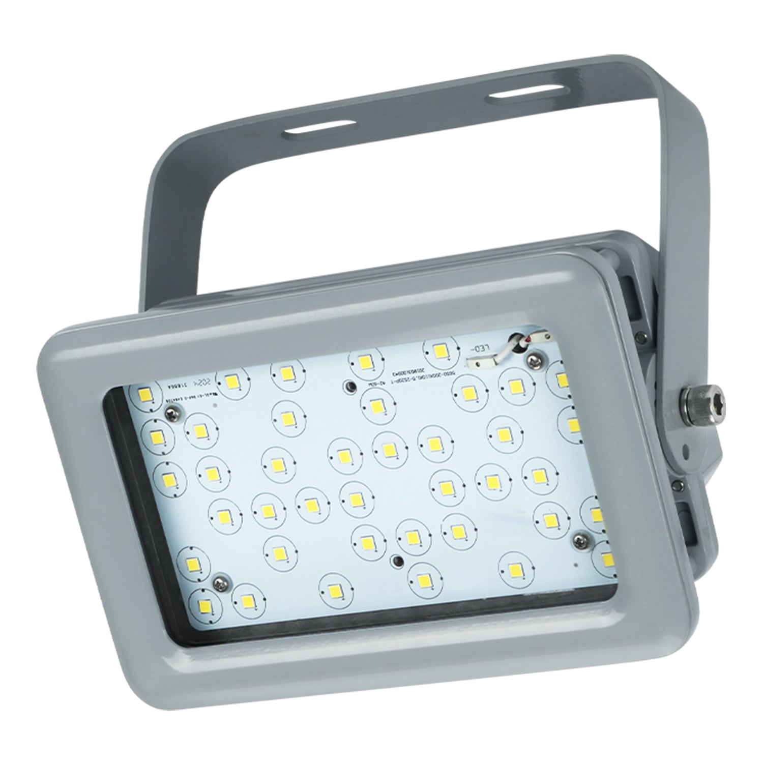 LED Explosion-Proof Flood Light - 400W - 5000K, 56000Lumens for Hazardous Locations - Dimmable, IP66 Rated, High-Intensity and Flexible