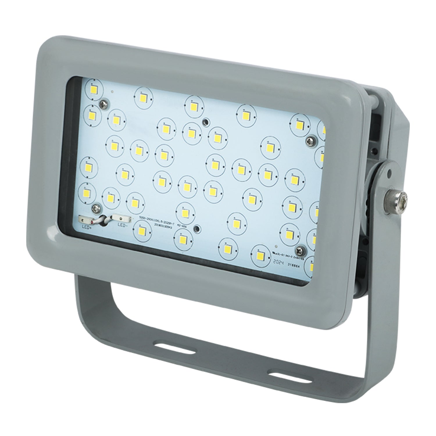 250W LED Explosion-Proof Flood Light for Hazardous Locations - Dimmable, 5000K, 35000LM, IP66 Rated