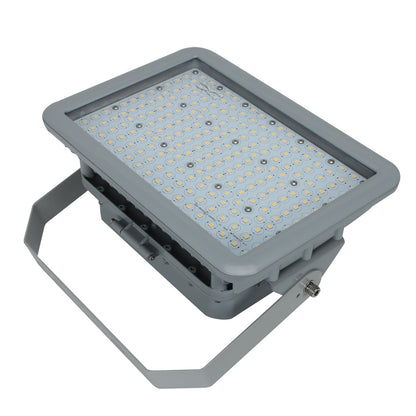 80W LED Explosion-Proof Flood Light for Hazardous Locations - Dimmable, 5000K, 10800LM, IP66 Rated, Compact and Efficient