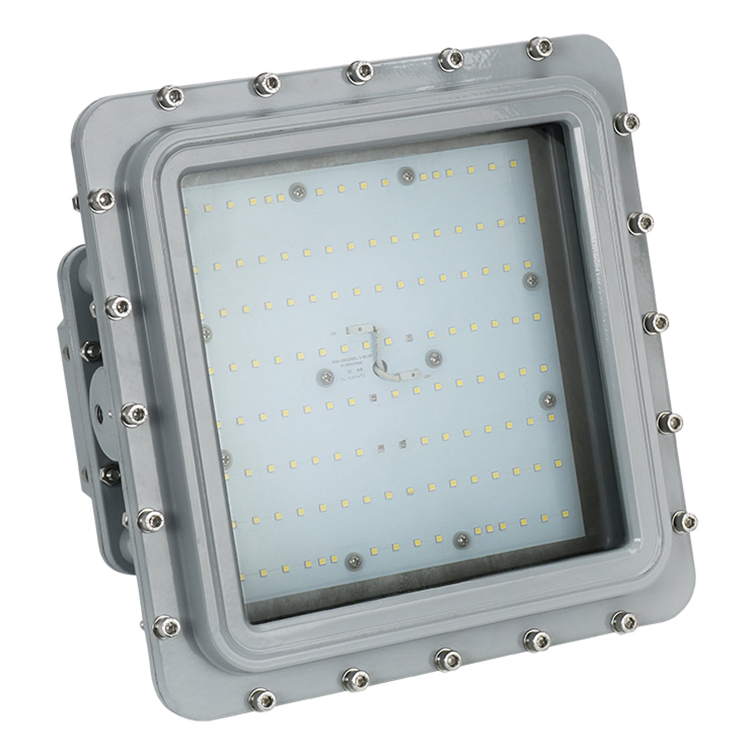 LED Explosion Proof Flood Light 60W - 5000K, 8100Lumens Dimmable : Versatile and Durable Lighting Solution for Hazardous Locations with and IP66 Protection, Ideal for Industrial Environments