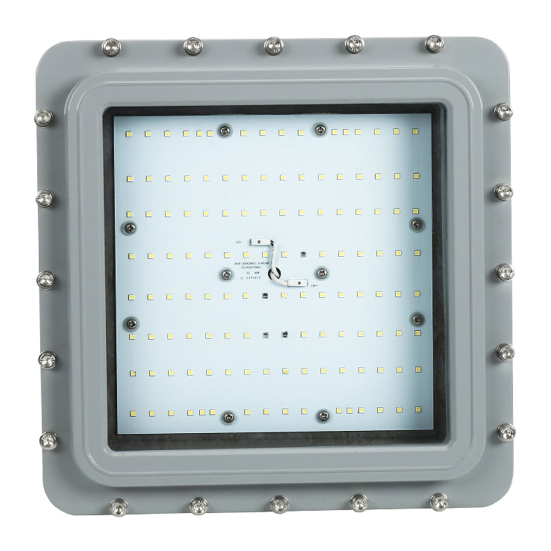 LED Explosion Proof Flood Light 60W - 5000K, 8100Lumens Dimmable : Versatile and Durable Lighting Solution for Hazardous Locations with and IP66 Protection, Ideal for Industrial Environments